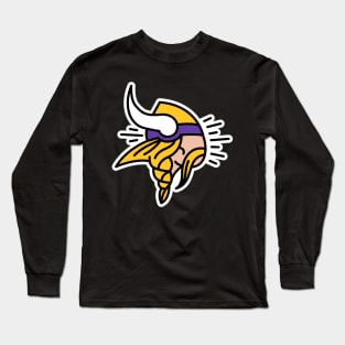 Pop SKOL Minnesota Logo Long Sleeve T-Shirt